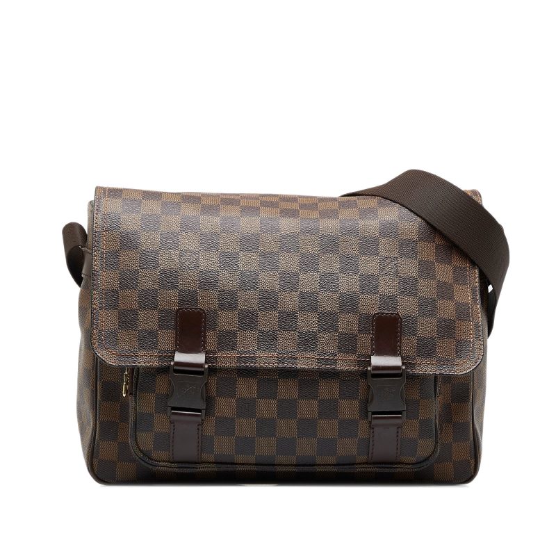 LOUIS VUITTON Damier Ebene Melville Crossbody Bag - Logoexplore