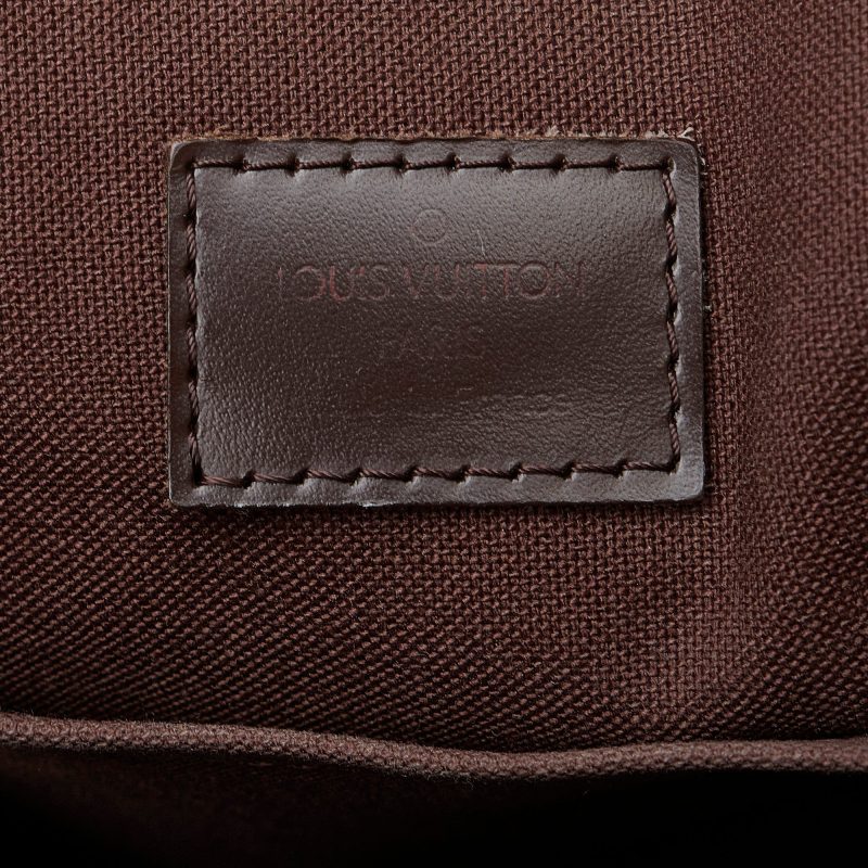 LOUIS VUITTON Damier Ebene Melville Crossbody Bag - Logoexplore - Image 7