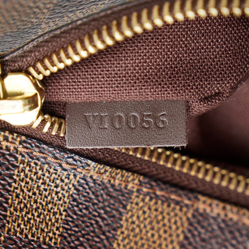LOUIS VUITTON Damier Ebene Melville Crossbody Bag - Logoexplore - Image 8