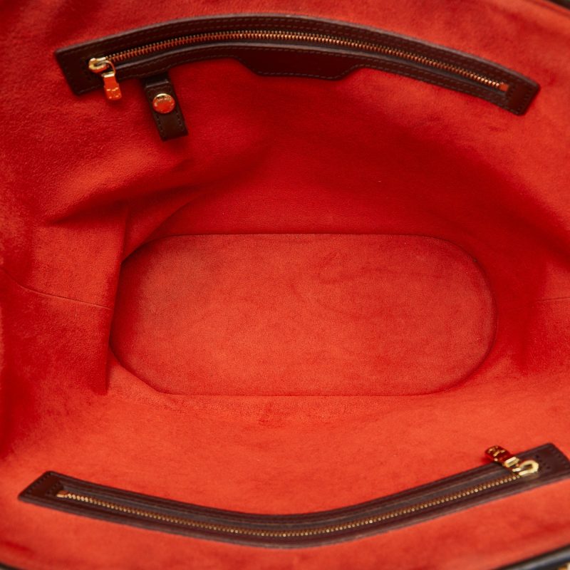 LOUIS VUITTON Damier Ebene Manosque GM Tote Bag - Logoexplore - Image 5