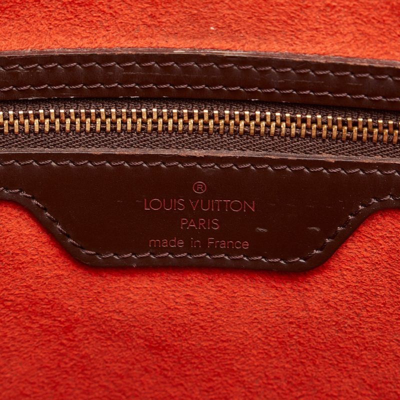 LOUIS VUITTON Damier Ebene Manosque GM Tote Bag - Logoexplore - Image 6