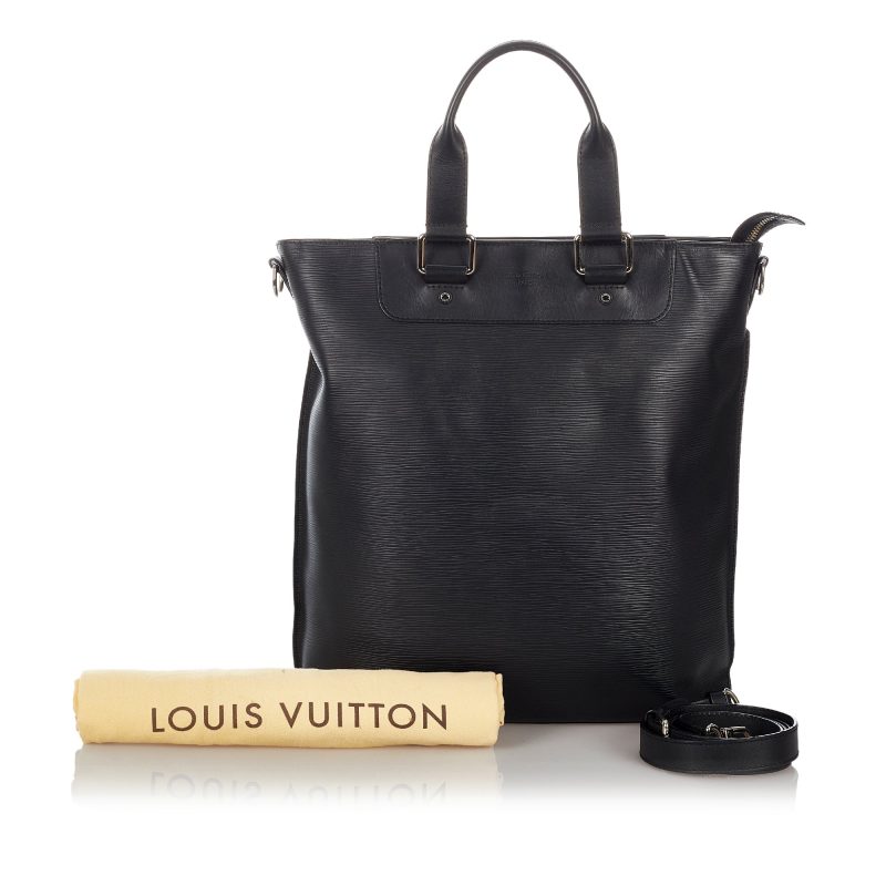 Louis Vuitton Cabas Sac Jour Black Epi - Logoexplore