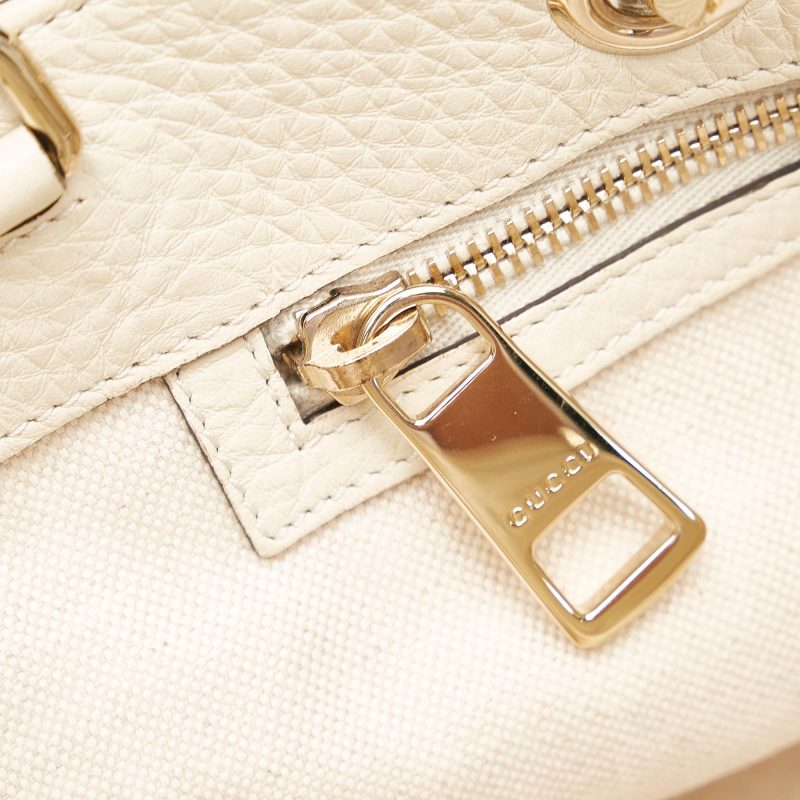 Gucci Bamboo Shopper Leather Satchel - Logoexplore - Image 10