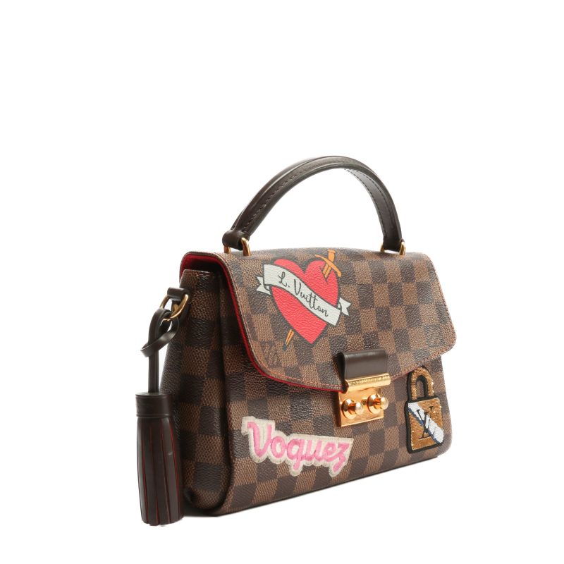LOUIS VUITTON Damier Ebene Patches Croisette - Logoexplore - Image 3