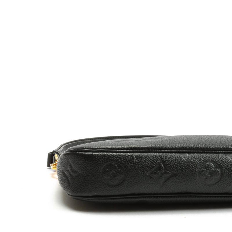 LOUIS VUITTON Empreinte Monogram Multi Pochette Black - Logoexplore - Image 7