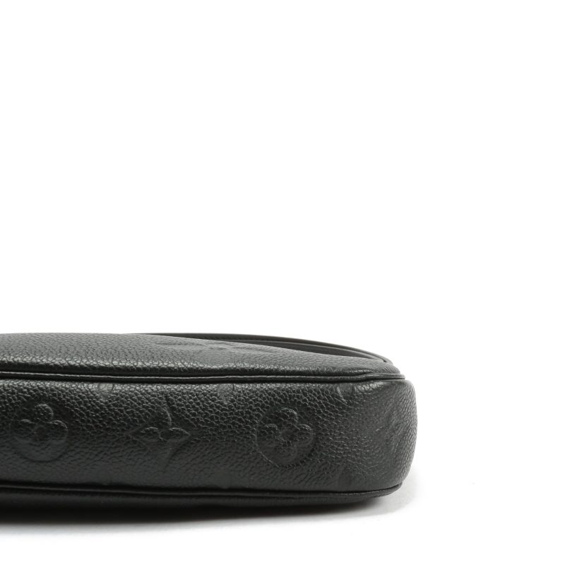 LOUIS VUITTON Empreinte Monogram Multi Pochette Black - Logoexplore - Image 8