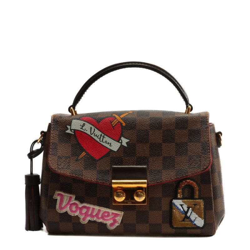 LOUIS VUITTON Damier Ebene Patches Croisette - Logoexplore