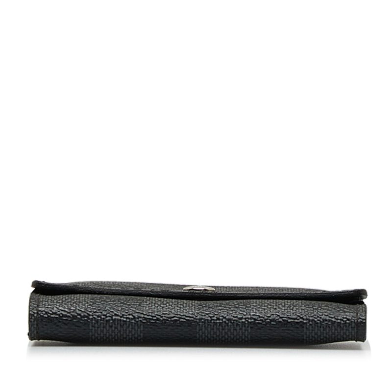 LOUIS VUITTON Damier Graphite 6 Key Holder - Logoexplore - Image 4