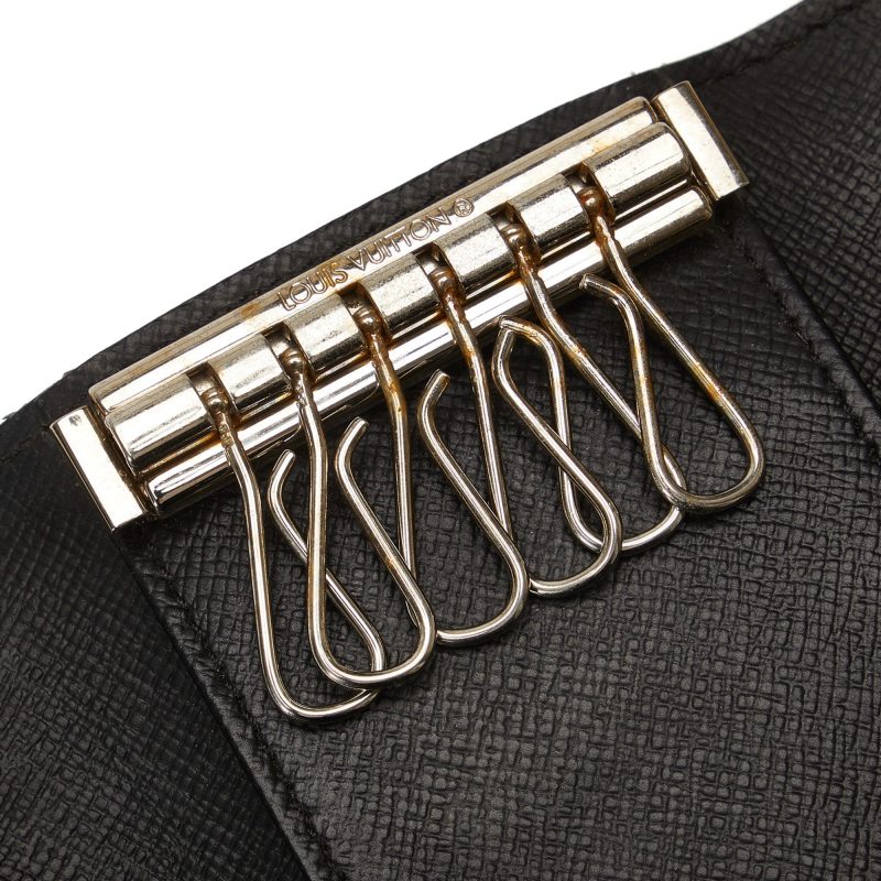 LOUIS VUITTON Damier Graphite 6 Key Holder - Logoexplore - Image 8