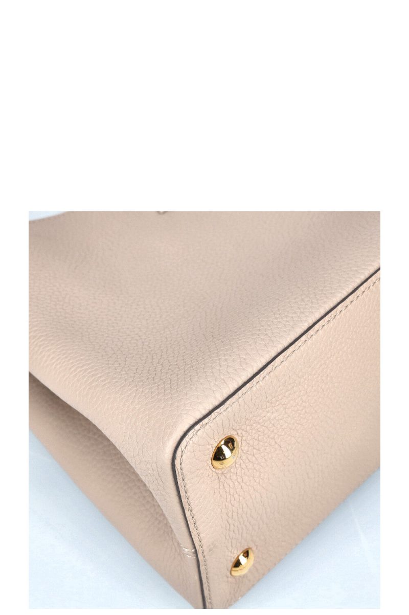 LOUIS VUITTON Capucines Bag GM Galet - Logoexplore - Image 7