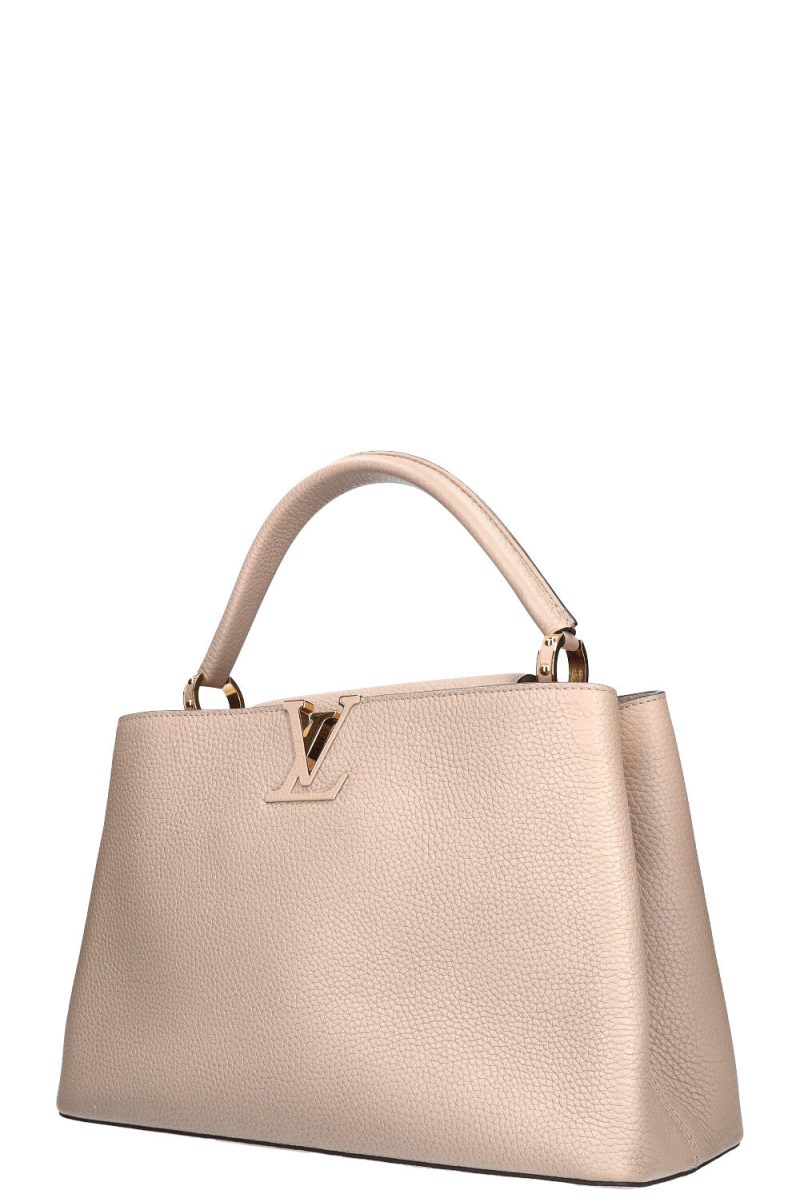 LOUIS VUITTON Capucines Bag GM Galet - Logoexplore - Image 6