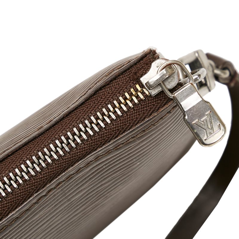 LOUIS VUITTON Epi Pochette Accessoires Brown - Logoexplore - Image 9