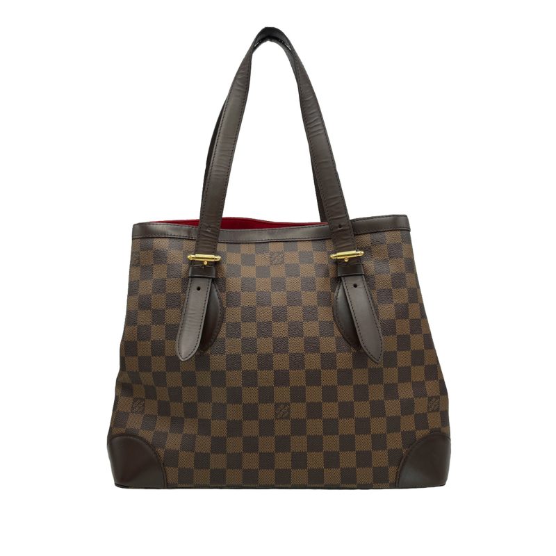 LOUIS VUITTON Damier Ebene Hampstead MM Tote Bag - Logoexplore - Image 4