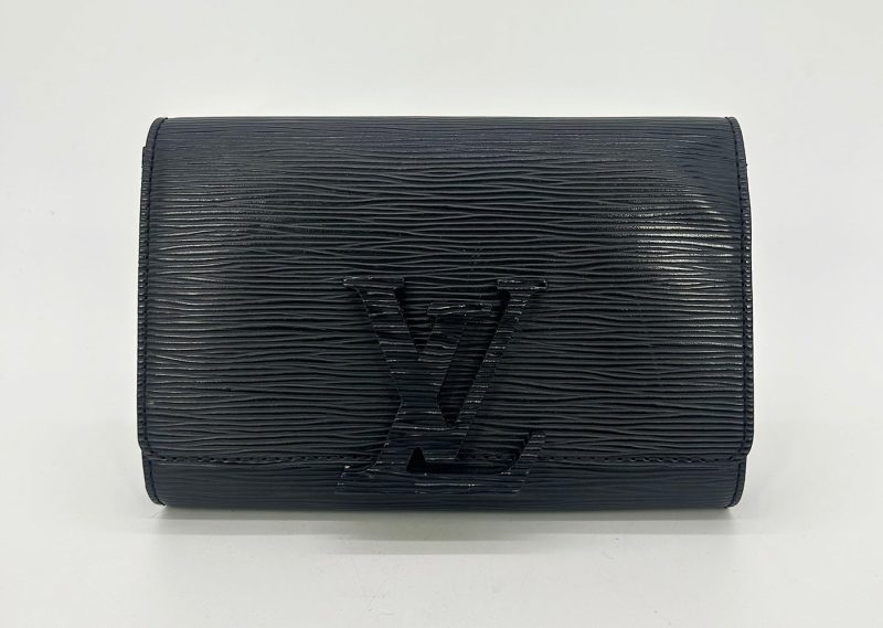 Louis Vuitton Black Epi Louise Strap PM Bag - Logoexplore - Image 2