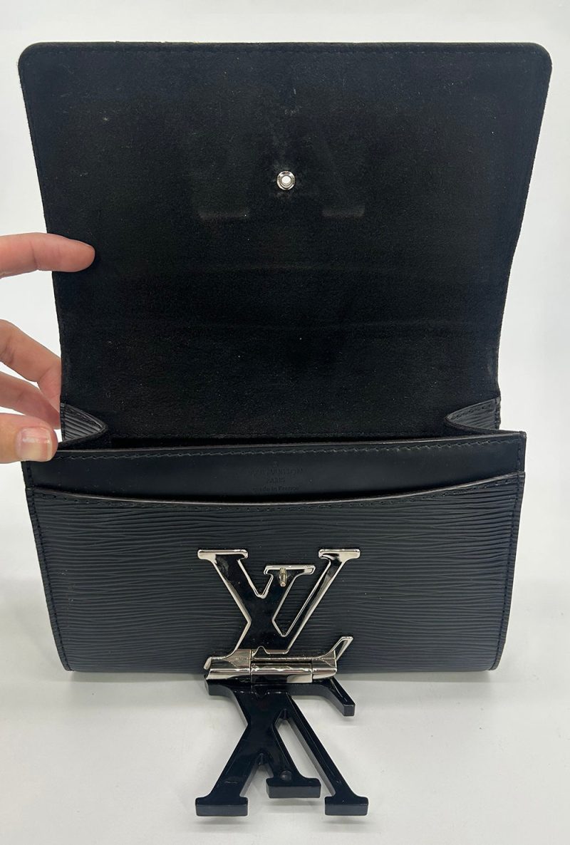 Louis Vuitton Black Epi Louise Strap PM Bag - Logoexplore - Image 9