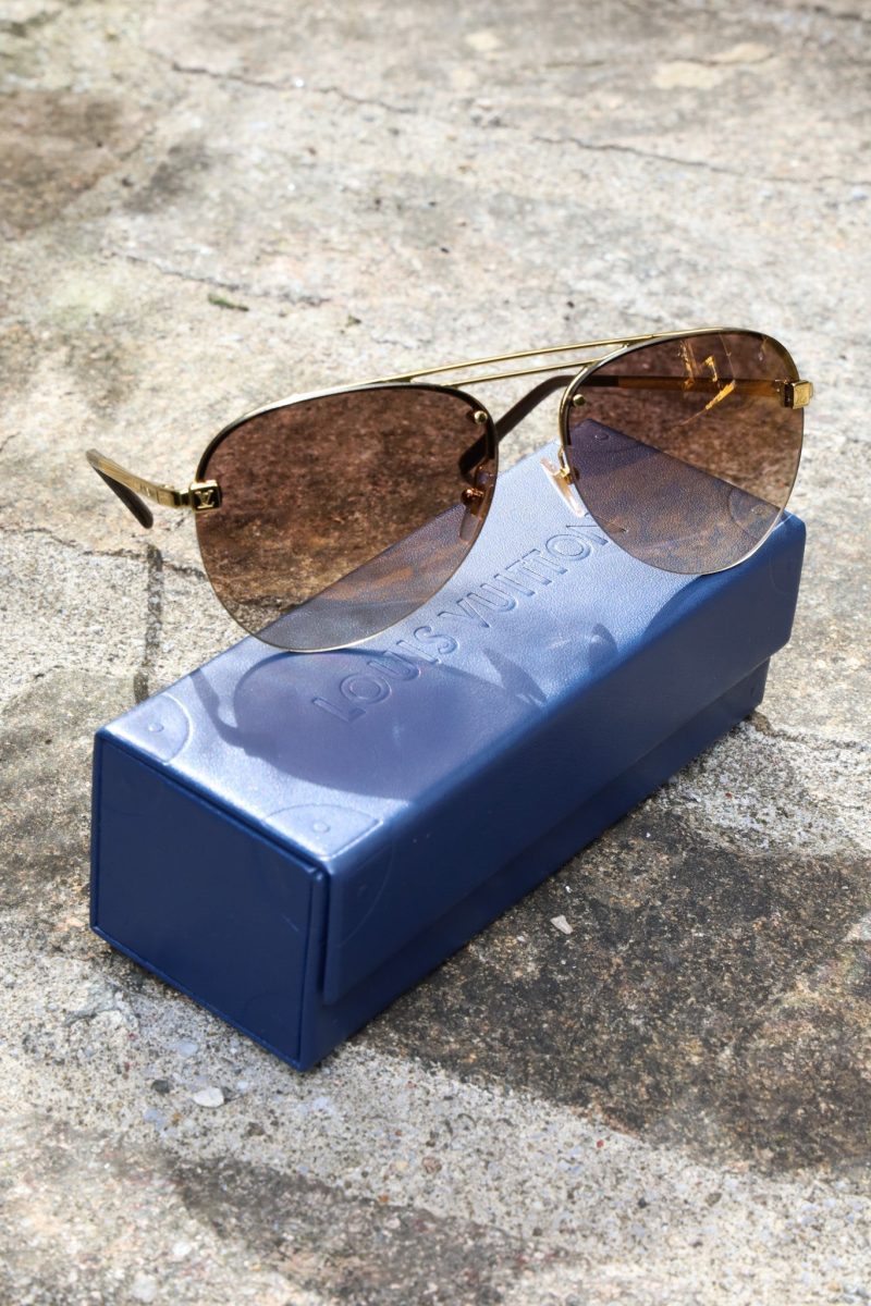 LOUIS VUITTON Clockwise Sunglasses MNG - Logoexplore - Image 2