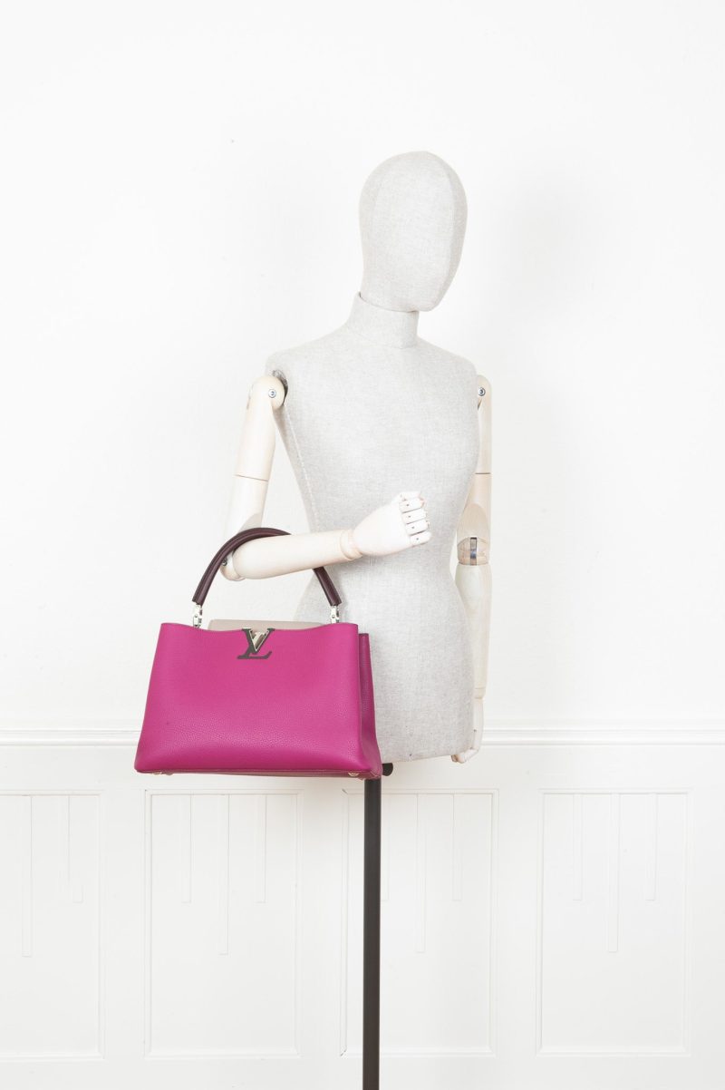LOUIS VUITTON Capucines MM Tricolor Pink - Logoexplore - Image 2