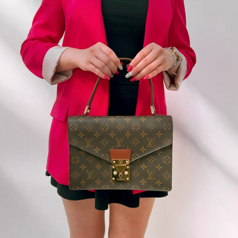 Louis Vuitton Concorde Leather Handbag TWS - Logoexplore - Image 2