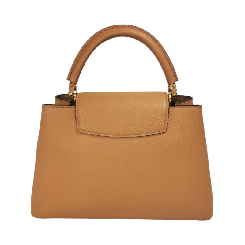 Louis Vuitton Capucines MM Arizona Beige Taurillon - Logoexplore - Image 5