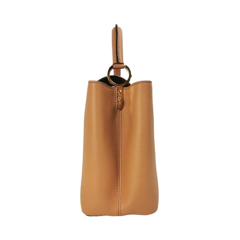 Louis Vuitton Capucines MM Arizona Beige Taurillon - Logoexplore - Image 6