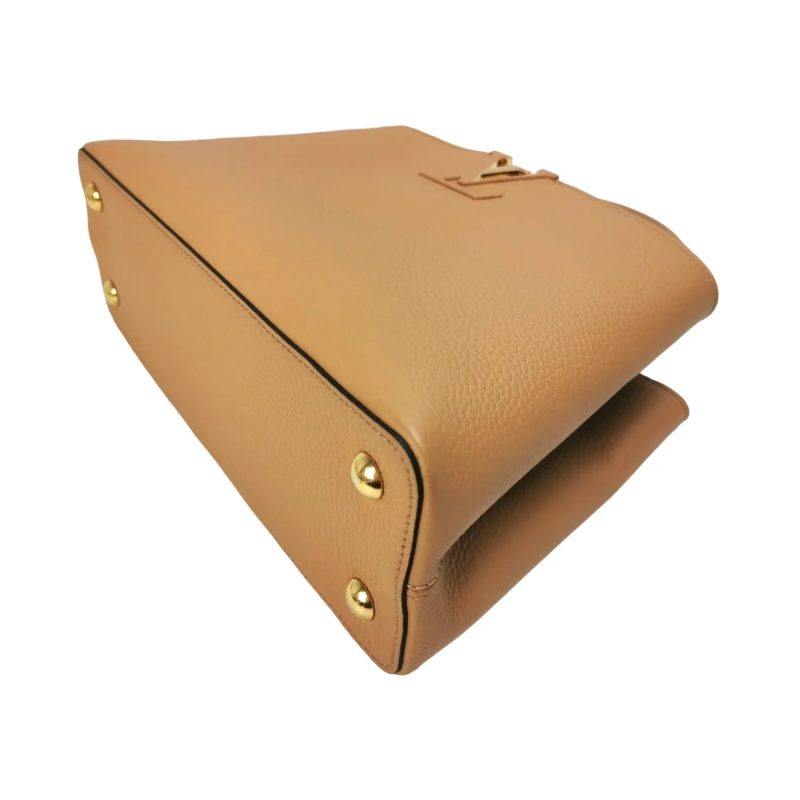 Louis Vuitton Capucines MM Arizona Beige Taurillon - Logoexplore - Image 10