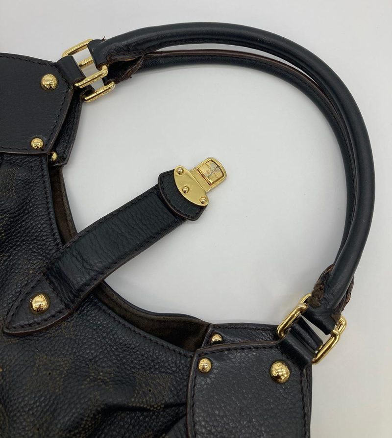 LOUIS VUITTON Black Mahina GM Shoulder Bag - Logoexplore - Image 8