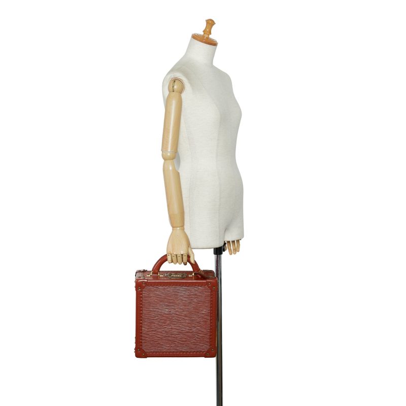 LOUIS VUITTON Epi Tabor 26 Trunk Handbag - Logoexplore - Image 10