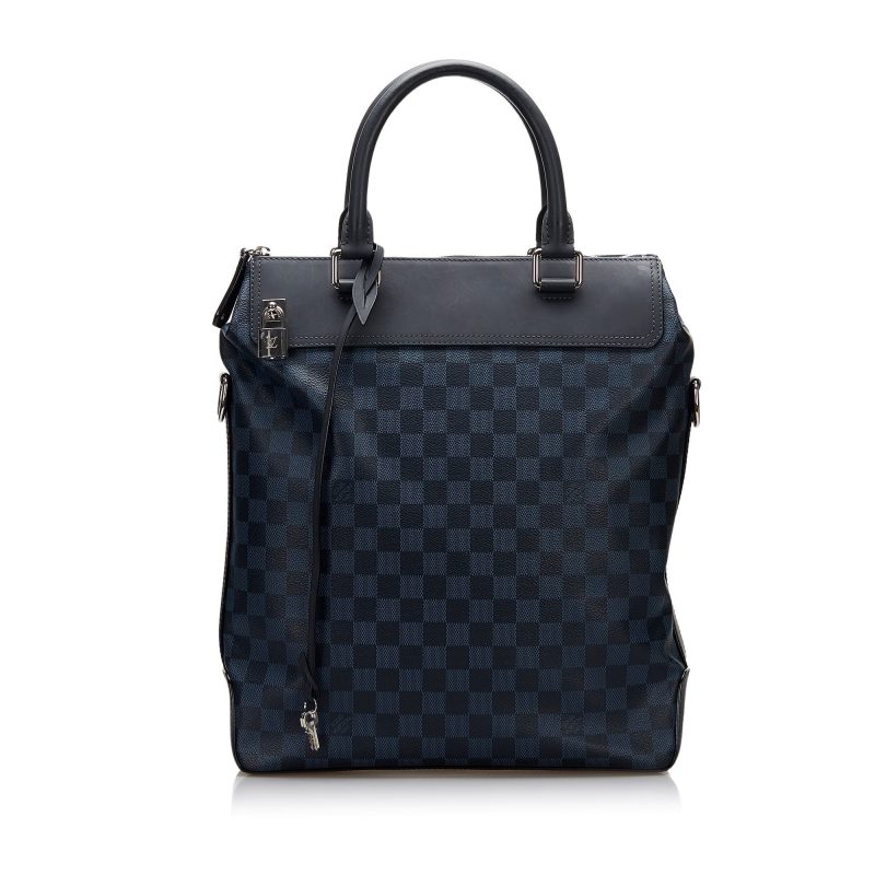 LOUIS VUITTON Damier Cobalt Greenwich Satchel - Logoexplore