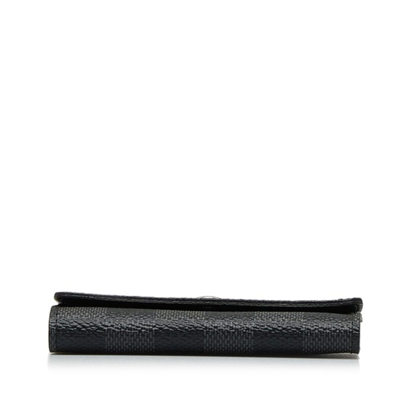 LOUIS VUITTON Damier Graphite 6 Key Holder - Logoexplore - Image 4