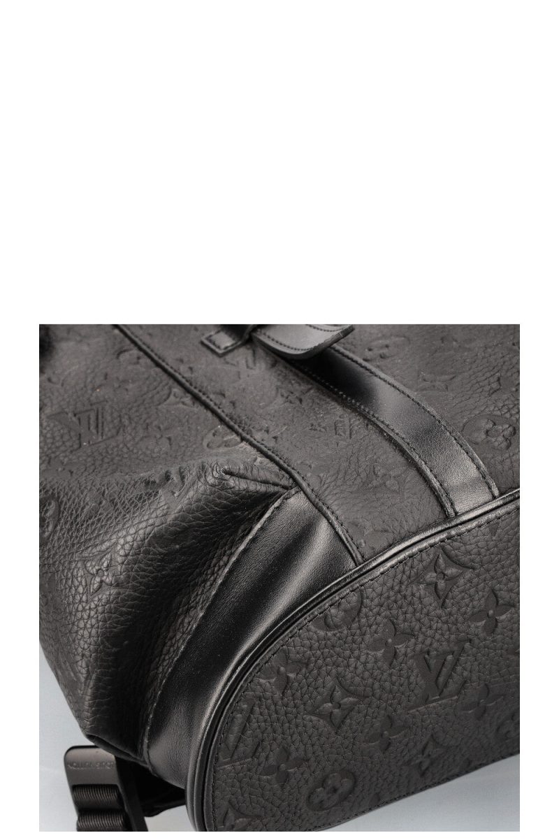LOUIS VUITTON Christopher MM Backpack Black - Logoexplore - Image 7