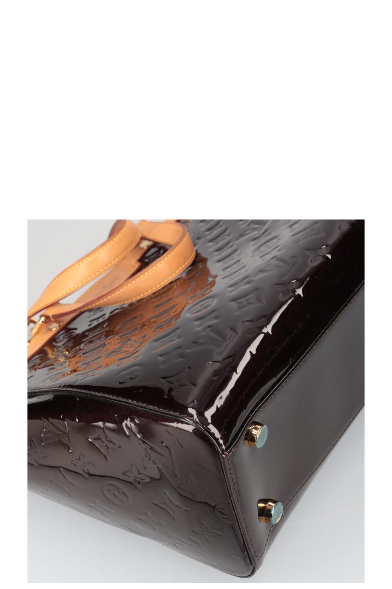 LOUIS VUITTON Brea GM Bag Vernis Amarante - Logoexplore - Image 9