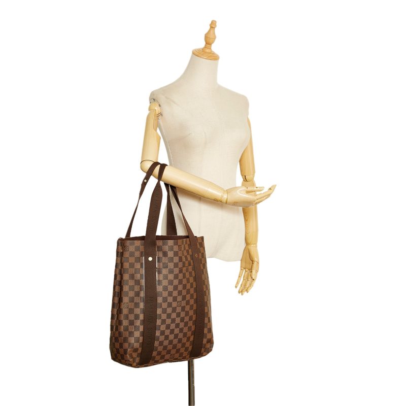 Louis Vuitton Cabas Beaubourg Damier Ebene Canvas - Logoexplore - Image 5