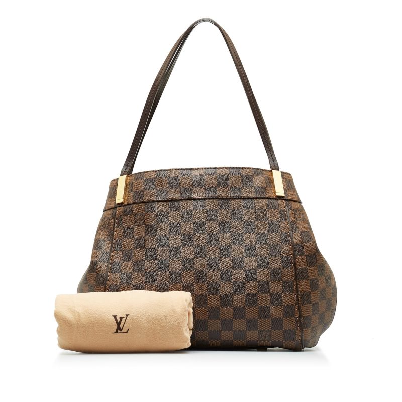 LOUIS VUITTON Damier Ebene Marylebone PM Shoulder Bag - Logoexplore - Image 10
