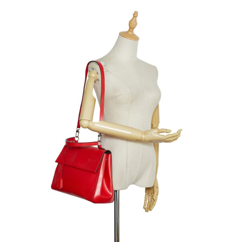 Louis Vuitton Cluny BB Red Epi - Logoexplore - Image 6