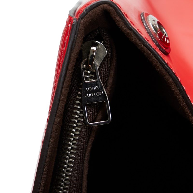 Louis Vuitton Cluny BB Red Epi - Logoexplore - Image 9