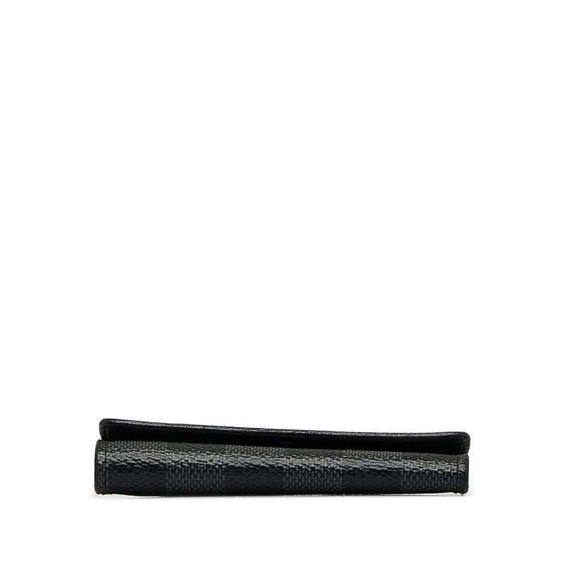 LOUIS VUITTON Damier Graphite 6 Key Holder - Logoexplore - Image 4