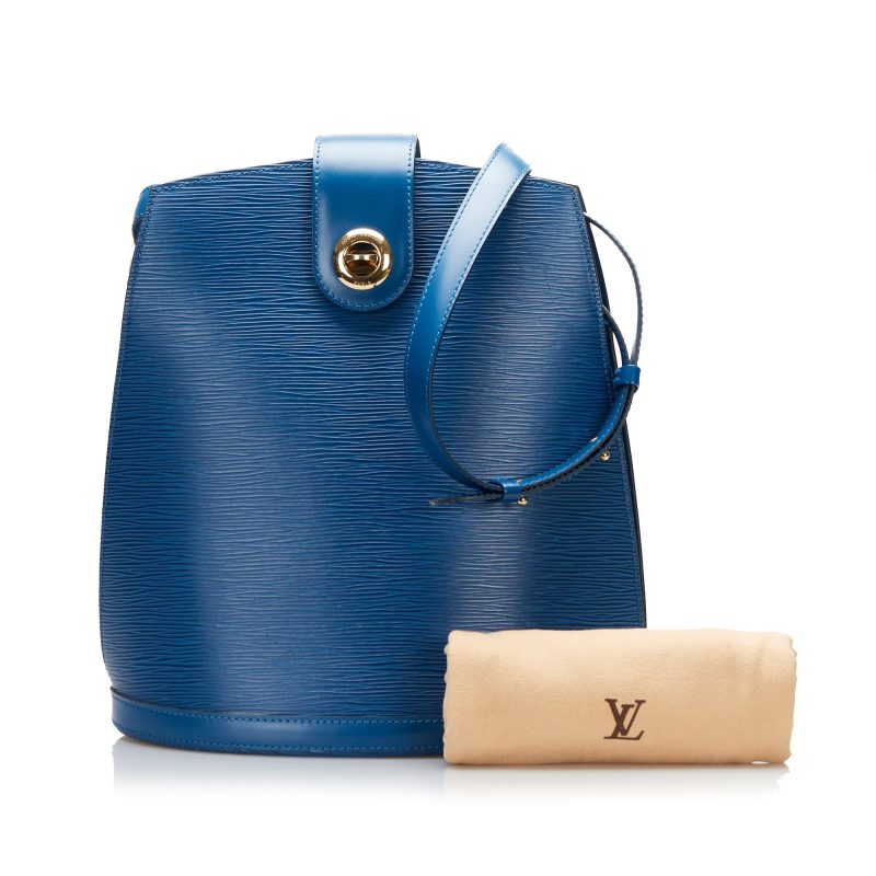 Louis Vuitton Cluny Blue Epi - Logoexplore