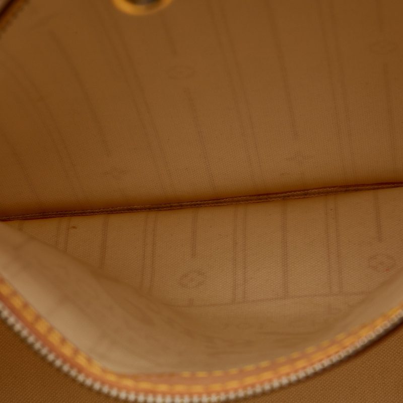 LOUIS VUITTON Damier Azur Neverfull MM Tote Bag - Logoexplore - Image 5