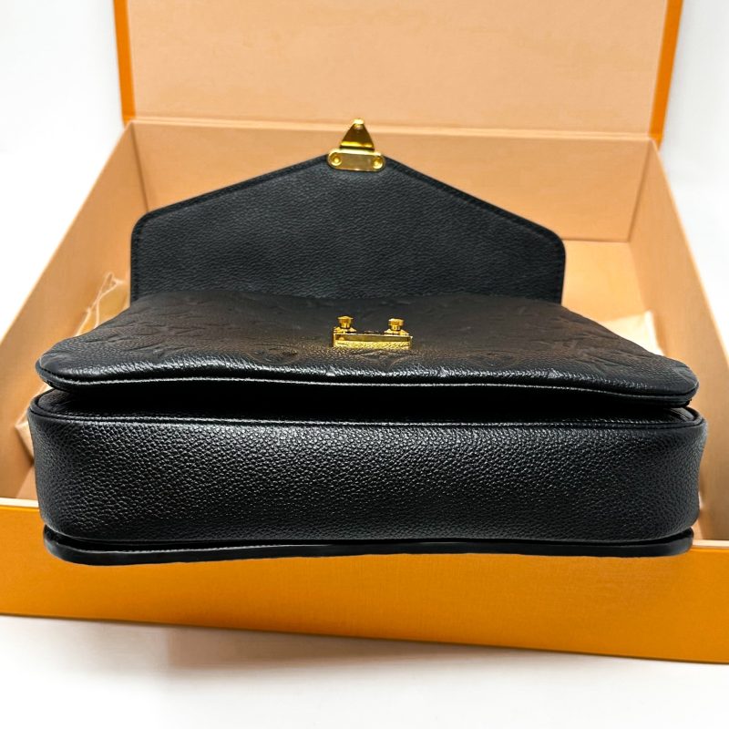 LOUIS VUITTON Empreinte Pochette Metis Black - Logoexplore - Image 3