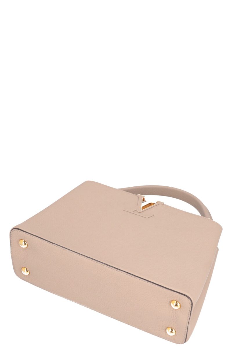 LOUIS VUITTON Capucines MM Bag Galet - Logoexplore - Image 6