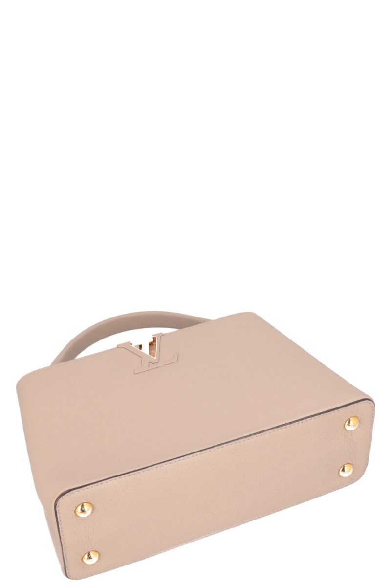 LOUIS VUITTON Capucines MM Bag Galet - Logoexplore - Image 7