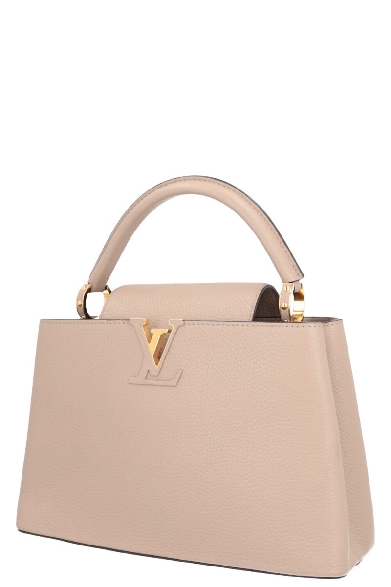 LOUIS VUITTON Capucines MM Bag Galet - Logoexplore - Image 4