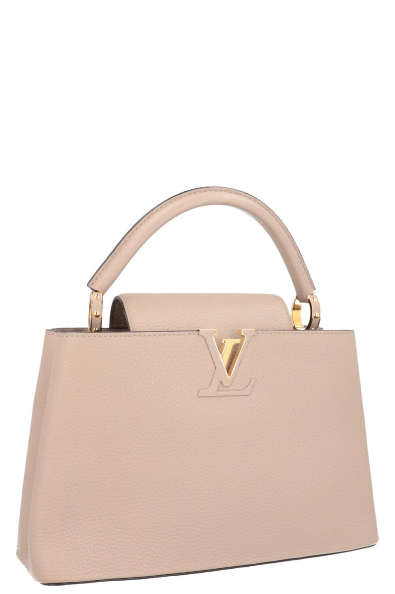 LOUIS VUITTON Capucines MM Bag Galet - Logoexplore - Image 5