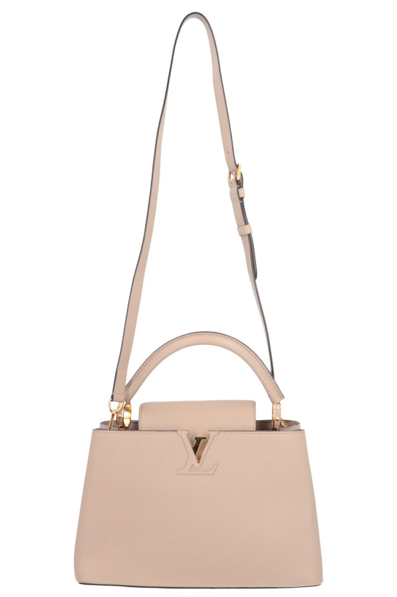 LOUIS VUITTON Capucines MM Bag Galet - Logoexplore - Image 2