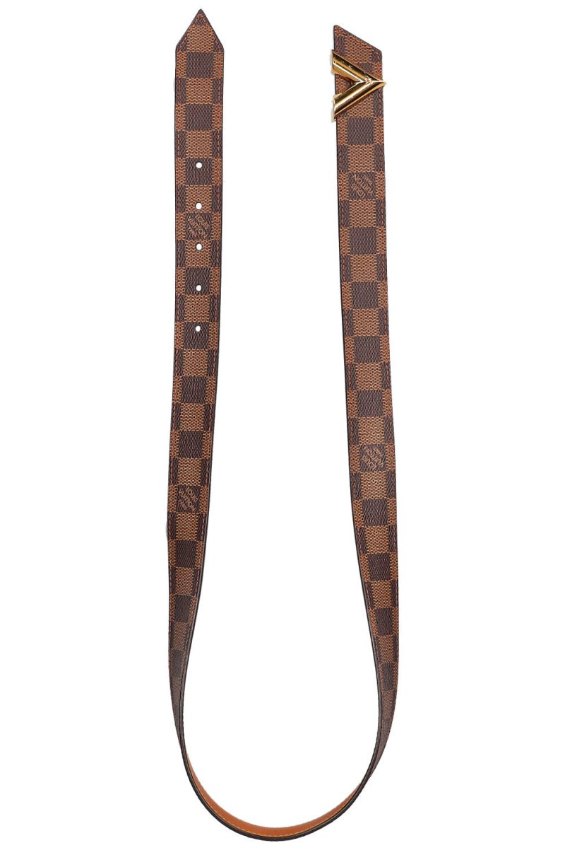 LOUIS VUITTON Essential V Belt 30 Damier Ebene - Logoexplore - Image 3