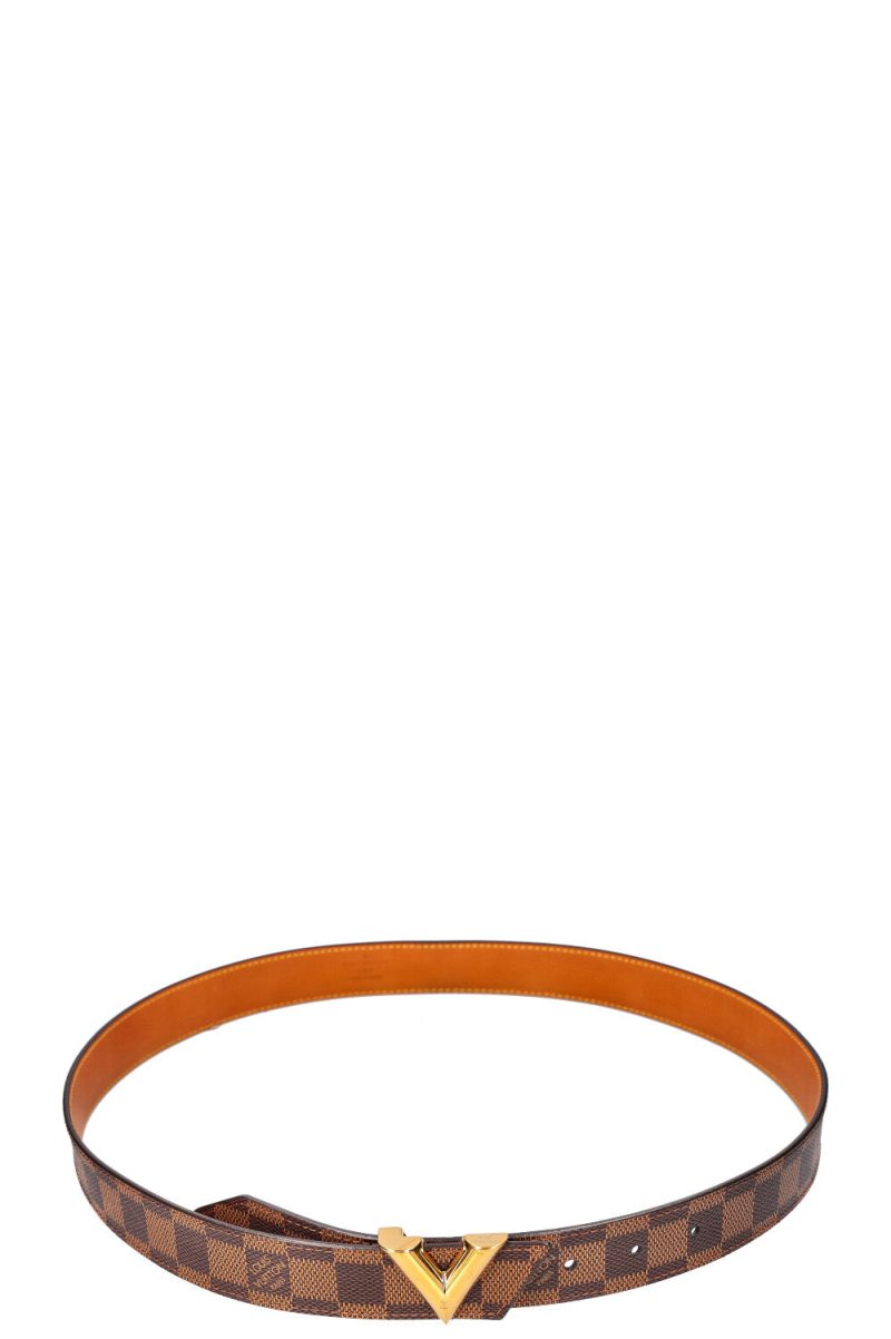 LOUIS VUITTON Essential V Belt 30 Damier Ebene - Logoexplore - Image 2