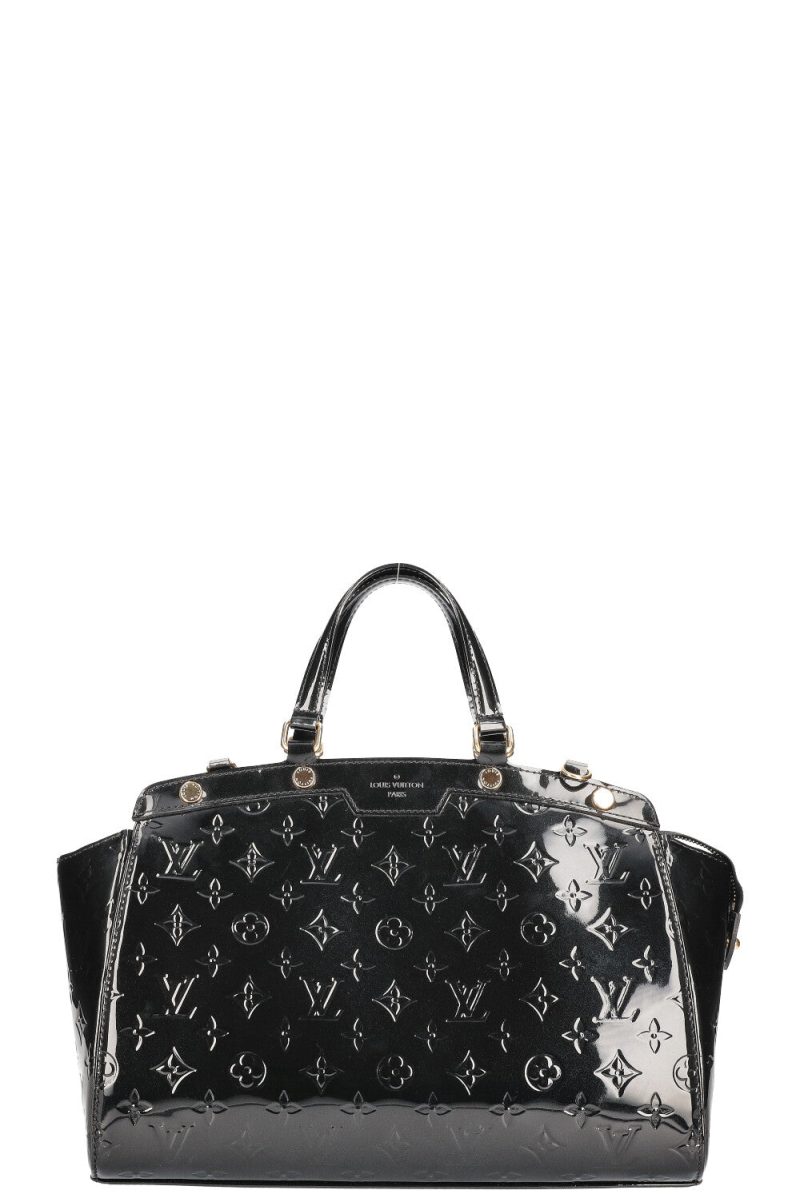 LOUIS VUITTON Brea Bag MM Vernis Black - Logoexplore - Image 3