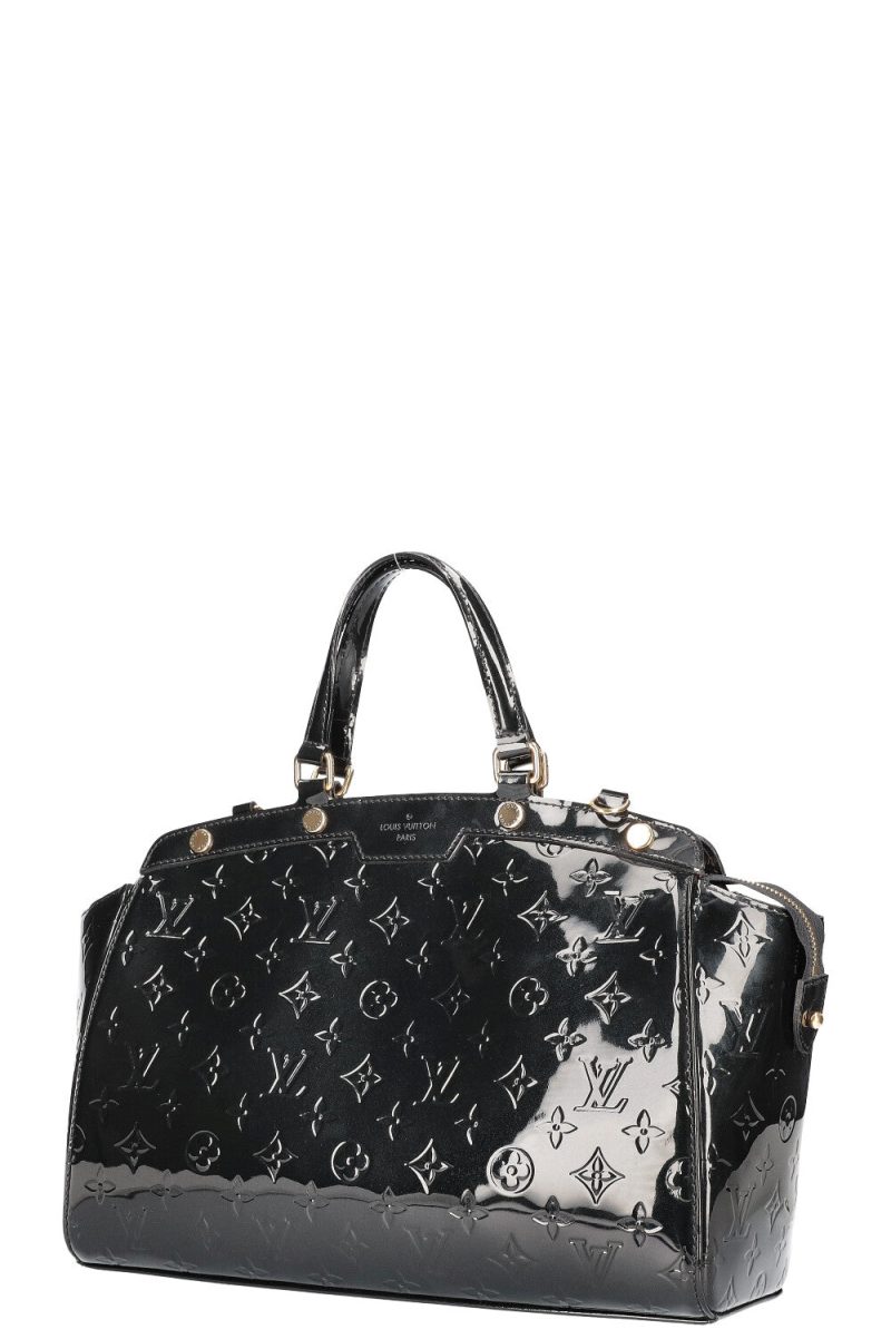 LOUIS VUITTON Brea Bag MM Vernis Black - Logoexplore - Image 7