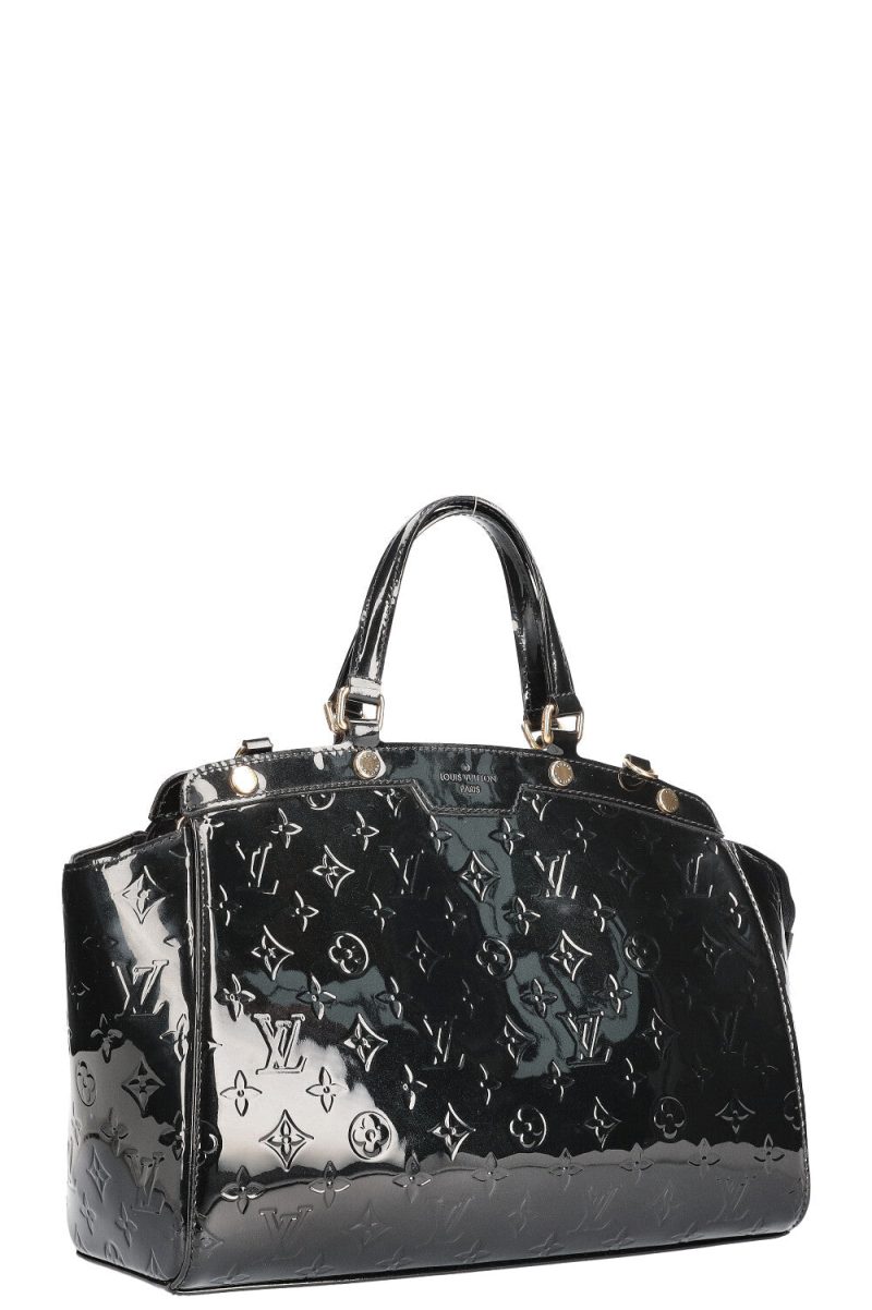 LOUIS VUITTON Brea Bag MM Vernis Black - Logoexplore - Image 4
