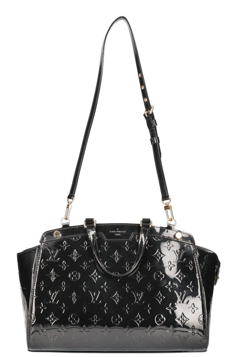 LOUIS VUITTON Brea Bag MM Vernis Black - Logoexplore